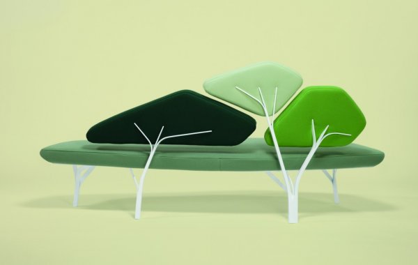 Французский дизайнер создал необычный диван в виде дерева - «Авто новости»