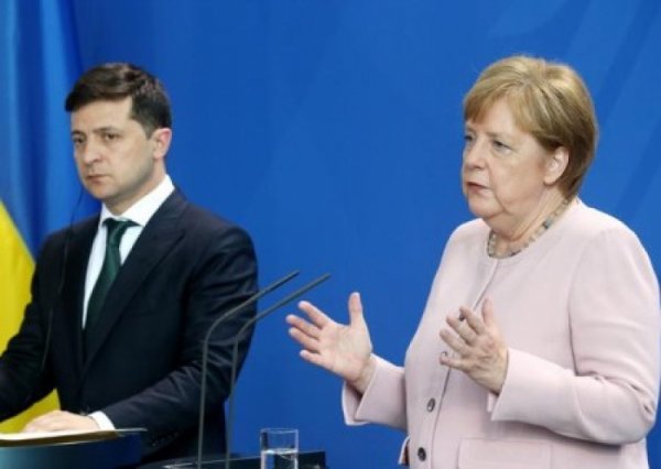 Немецкие СМИ: Меркель высказалась против предложения Зеленского о расширении антироссийских санкций - «Военное обозрение»