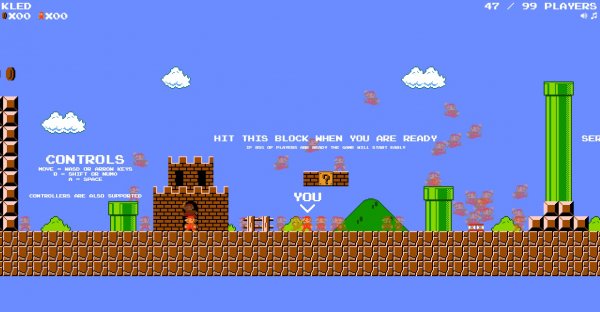 Поклонник Super Mario создал новую версию игры с режимом «королевской битвы» - «Общество»