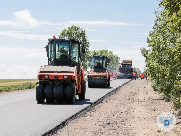Специалисты ДНР в курортном поселке Республики отремонтировали автодорогу Холодное – Седово