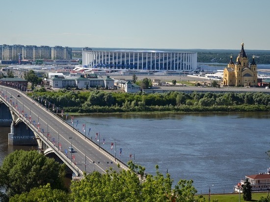 Проект ледового дворца на Стрелке представили в Нижнем Новгороде