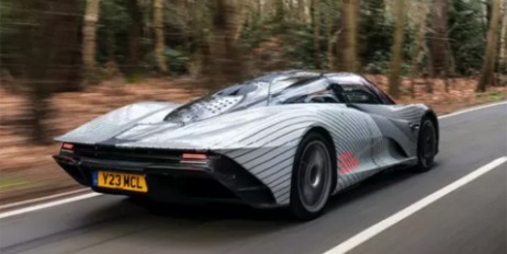 Прототип McLaren полыхнул на испытаниях - «Автоновости»