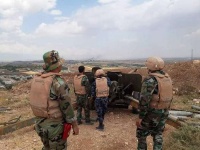 Сирийские военные в российском снаряжении у города Мхарда - Военный Обозреватель - «Военные действия»