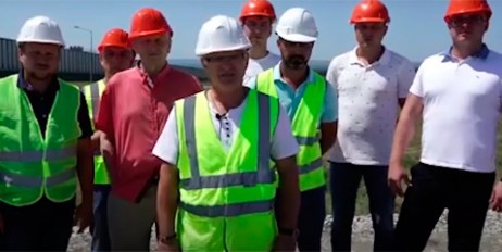 Строителям Крымского моста полгода не платят денег (видео) - «Общество»