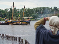 Goteborgs-Posten (Швеция): российский корабль викингов с визитом в центре Гётеборга - «Общество»