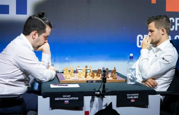 Grand Chess Tour. 2-й этап. Карлсен обыграл Непомнящего в 7-м туре и стал единоличным лидером - «Спорт»