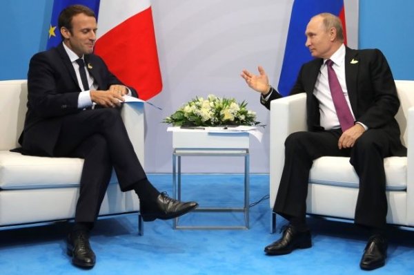 Макрон сообщил, что встретится с Путиным 19 августа - «Политика»