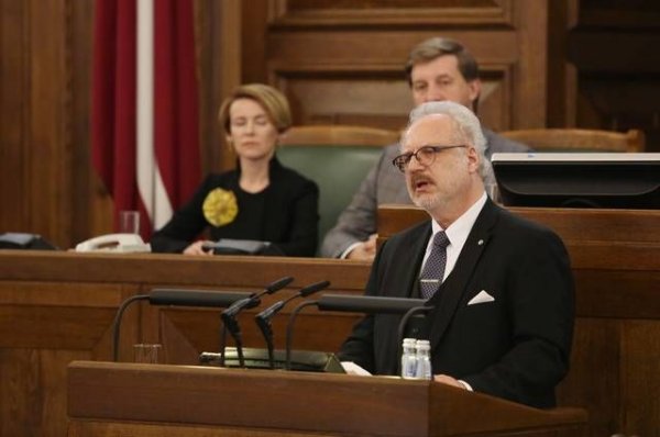 Президент Латвии Эгилс Левитс официально вступил в должность - «Политика»