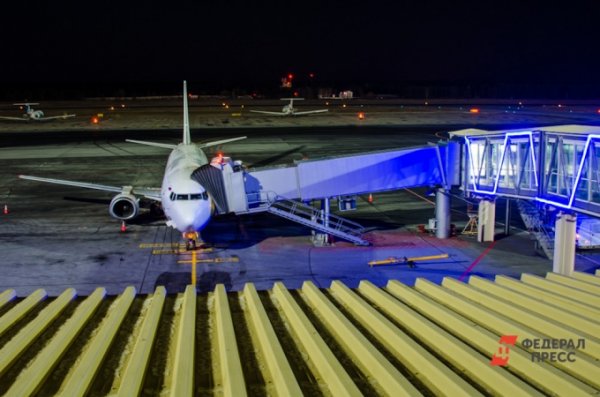 В Челябинске задерживают вылет самолета, в который ударила молния