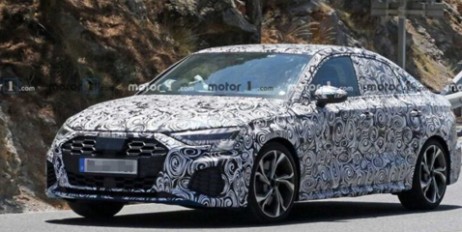 Новое поколение седана Audi S3 вышло на тесты - «Автоновости»