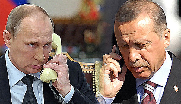 Путин и Эрдоган обсудили по телефону Сирию и Ливию - «Новости Дня»