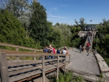 Украина пообещала самостоятельно отстроить мост в Станице Луганской - «Военное обозрение»