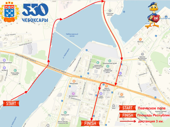23 августа центр Чебоксар перекроют из-за ночного велопробега