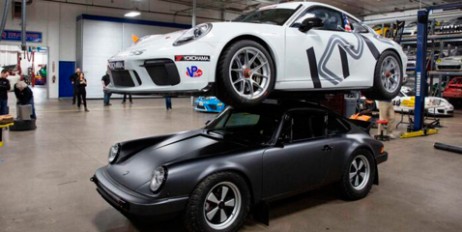Американцы поставили на крышу Porsche 911 ещё один «Порше» - «Автоновости»