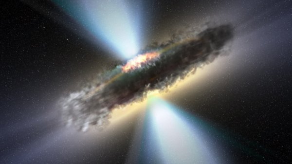 Черная дыра в центре Млечного Пути стала в 75 раз ярче - «Новости дня»