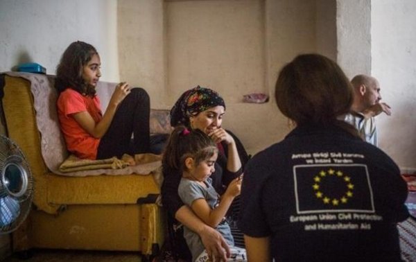 ЕС выделил 127 млн евро для сирийских беженцев в Турции