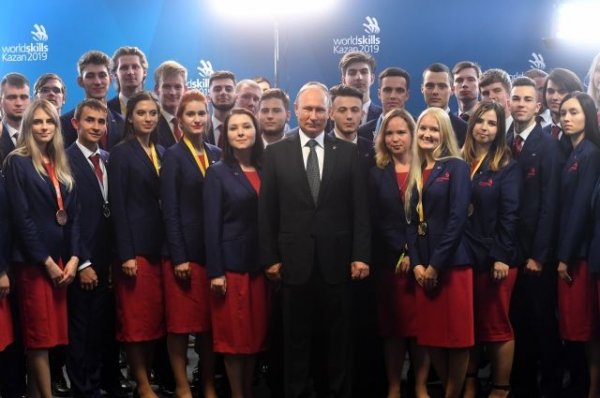 Путин пожелал сборной РФ подтвердить медали WorldSkills на рабочих местах | Общество - «Происшествия»