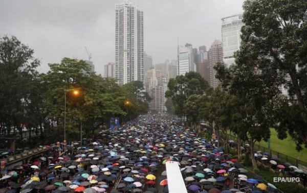 В Гонконге протестовали 1,7 млн человек – организаторы акции