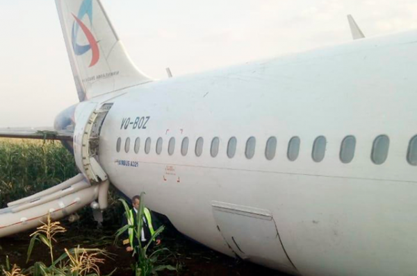 В Росавиации назвали единственно верным решение экипажа A321 сесть на поле | Происшествия - «Политика»