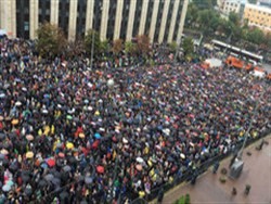 Митинг на проспекта Сахарова собрал рекордные 50 000 человек - «Спорт»