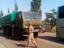 На Херсонской трассе военный КамАЗ въехал в маршрутку - «Военное обозрение»