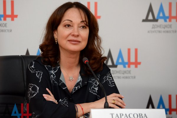 Российская актриса Виктория Тарасова назвала Донецк городом души и сильных людей