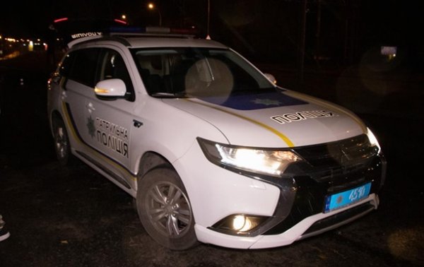 В Киеве иностранец обстрелял полицейских