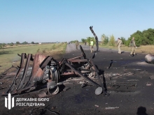 На трассе в Запорожской области взорвалась машина ВСУ - «Военное обозрение»