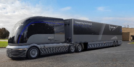 Hyundai представил грузовик на водородном топливе - «Мир»