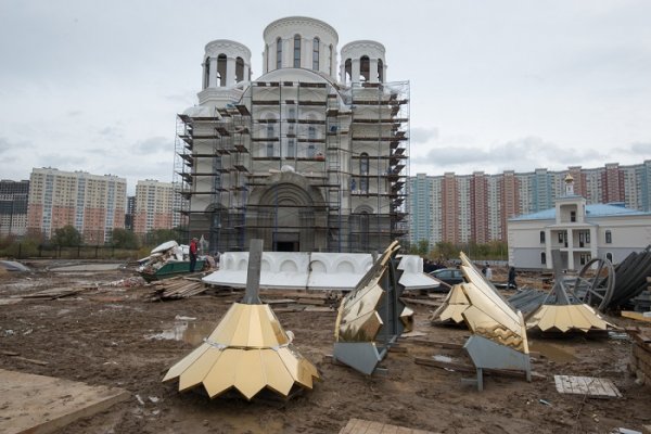 Храм Покрова Пресвятой Богородицы в Некрасовке достроят к концу года - «Технологии»