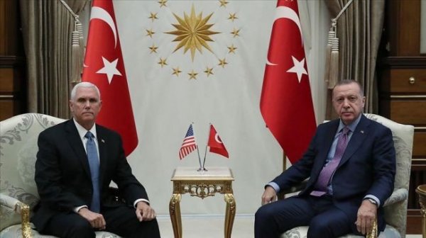 В Анкаре проходит встреча президента Турции и вице-президента США - «Новости Дня»