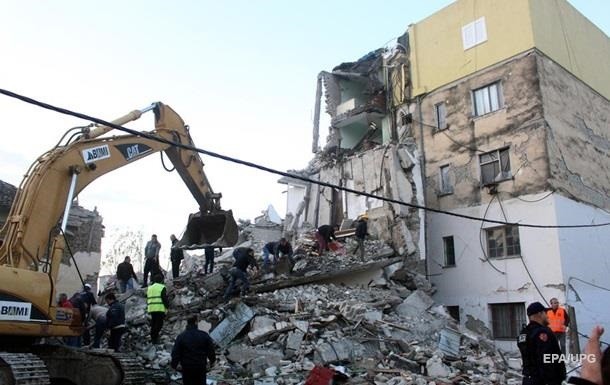 Число жертв землетрясения в Албании возросло до 35 человек