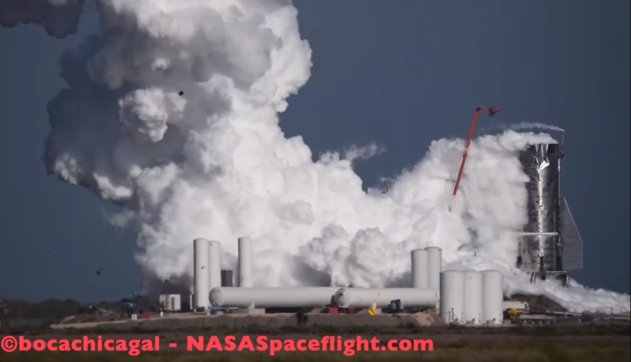 Испытательный прототип Starhip Mk1 компании SpaceX был разрушен взрывом при заправке - «Новости дня»