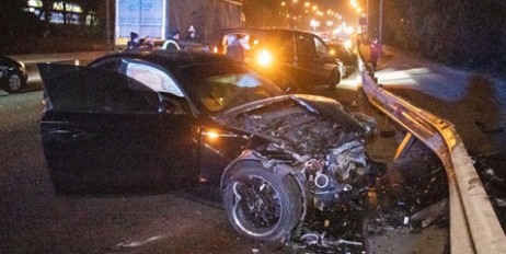 В Киеве cтолкнулись шесть авто, два водителя сбежали (видео) - «Происшествия»
