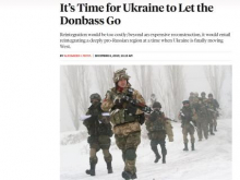 «Foreign Affairs»: Украине пора отпустить Донбасс - «Военное обозрение»