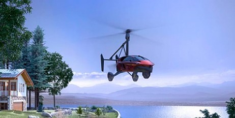 В США представили прототип летающего автомобиля - «Общество»