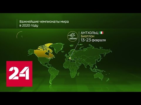 Анонс 2020. Где пройдут мировые первенства - Россия 24 - (видео)