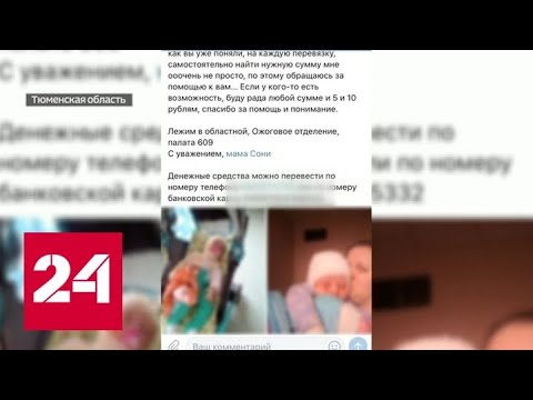 Как в Тюмени аферисты собирали деньги под видом благотворителей - Россия 24 - (видео)