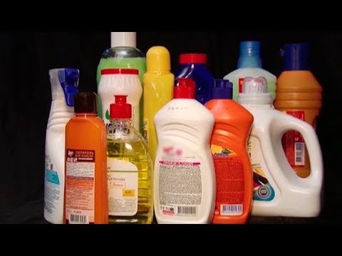 Какой вред бытовая химия наносит нашему организму? - (видео)
