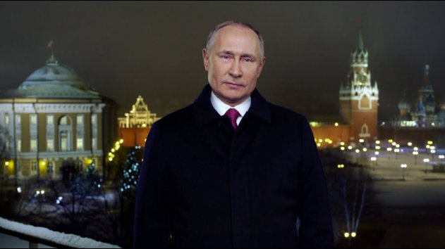 Новогоднее обращение Владимира Путина - (видео)