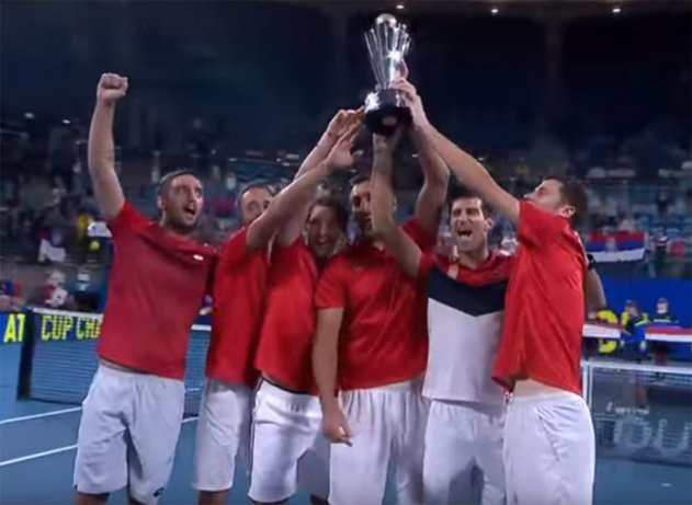 Сборная Сербии стала первым чемпионом ATP Cup, победив в финале Испанию (+Видео) - «Теннис»