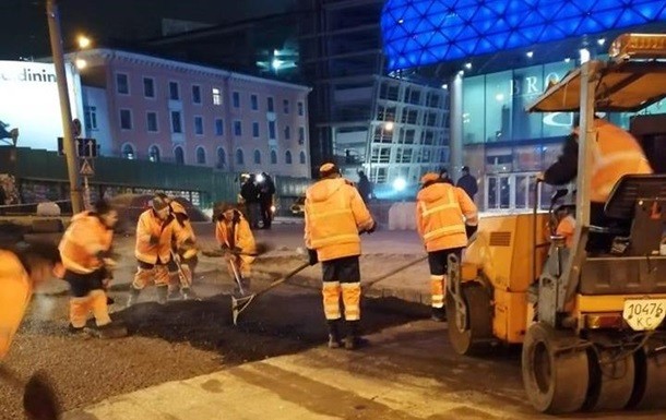 У ТРЦ Ocean Plaza в Киеве восстановили движение