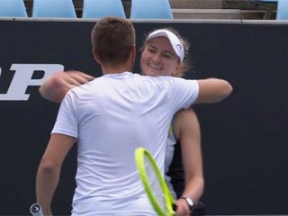 Australian Open. Крейчикова и Мектич выиграли титул в миксте (+Видео) - «Теннис»