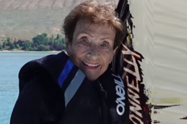 92-летняя американка стала самой старой спортсменкой по водным лыжам в мире - «Спорт»